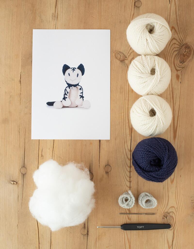 Moira the Cat Figurine Crochet Kit