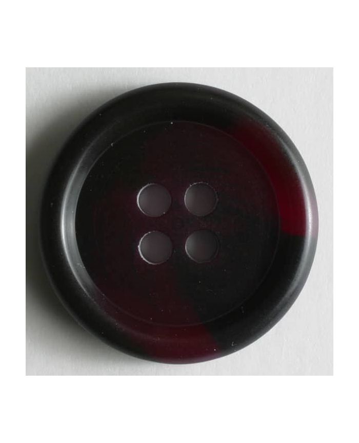 Polyester Dark Marble Button 20mm