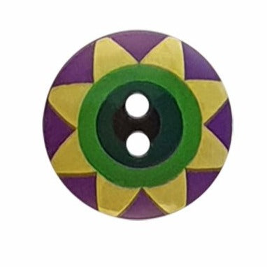 Kaffe Fassett “Star Flower” Buttons