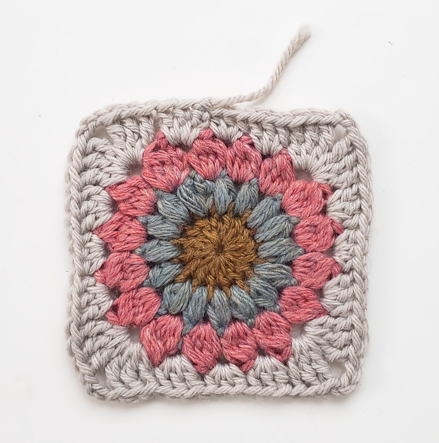 Sunburst Granny Square Crochet Pattern