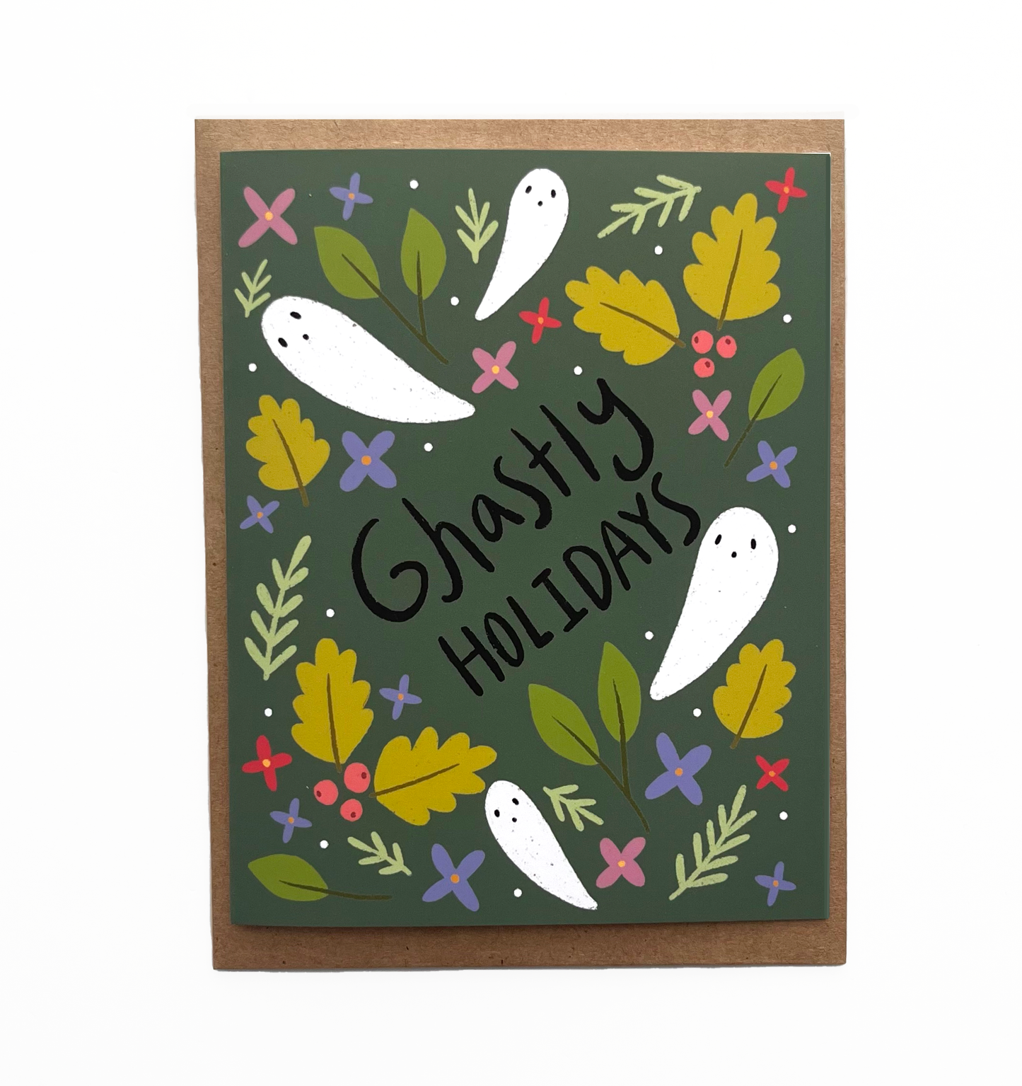 Ghastly Holidays Greeting Card