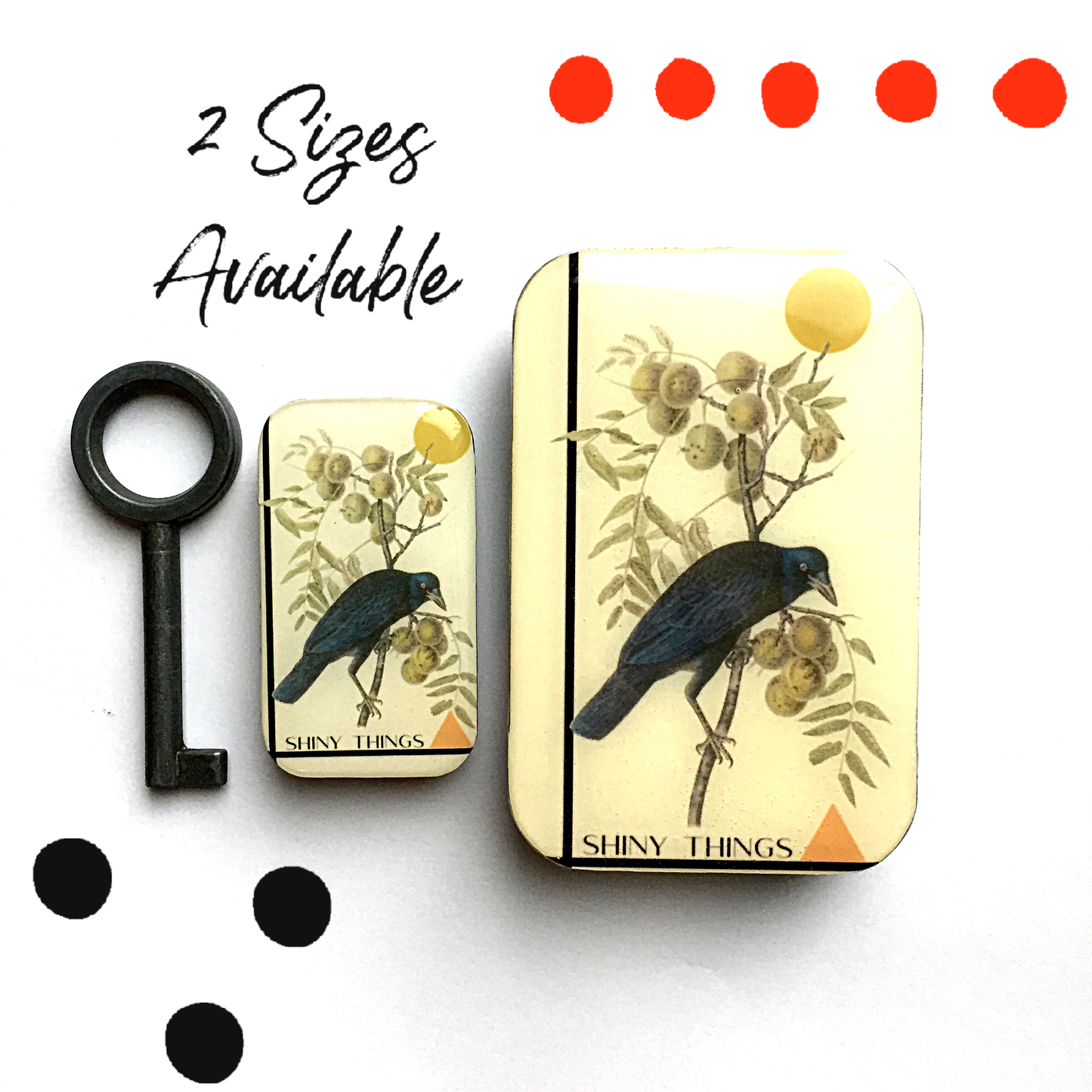 Crow Notions Storage Tin - Small & Large