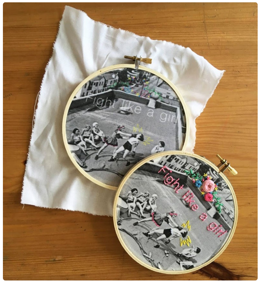 LAST CHANCE - We Are In This Together - Embroidery Kits by Le Comptoir