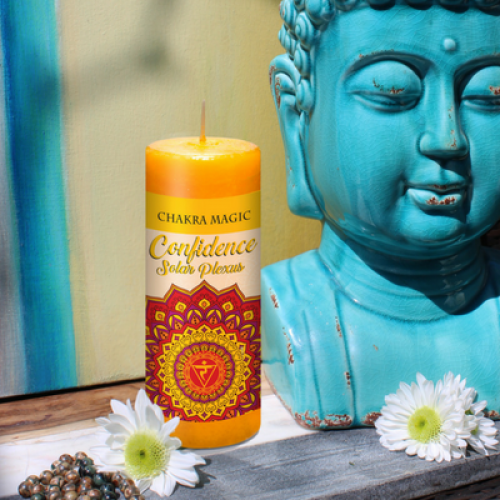 Chakra Magic Confidence Candle - Solar Plexus