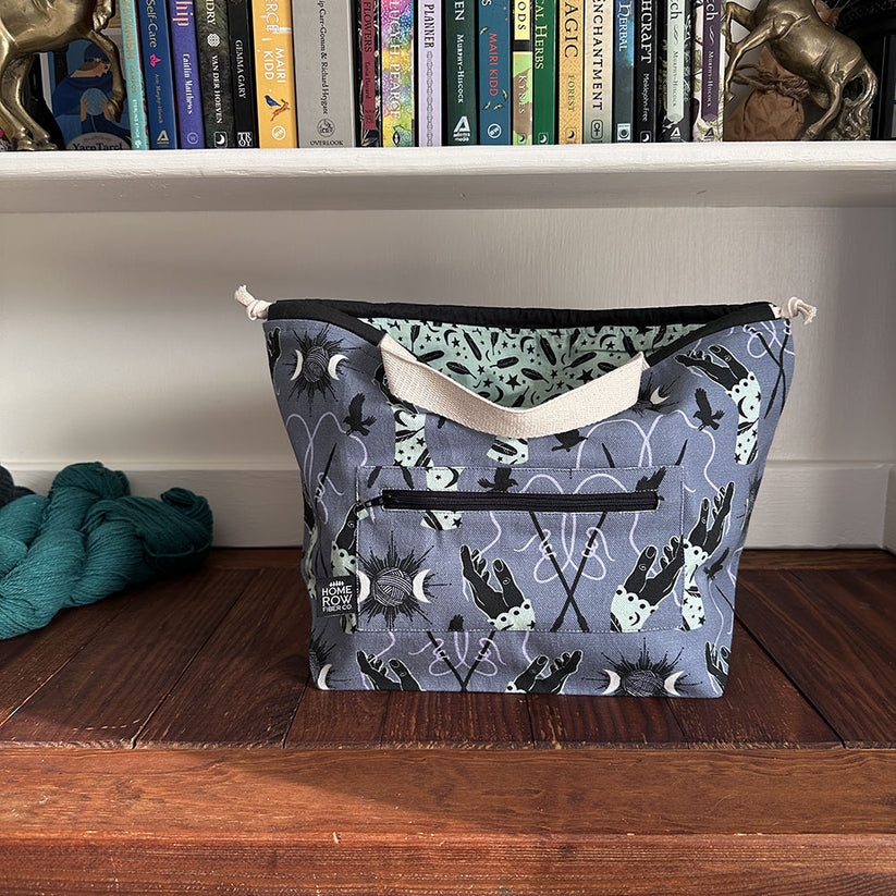 Drey Bag - Shadow - Wool Magic By Home Row Handcraft