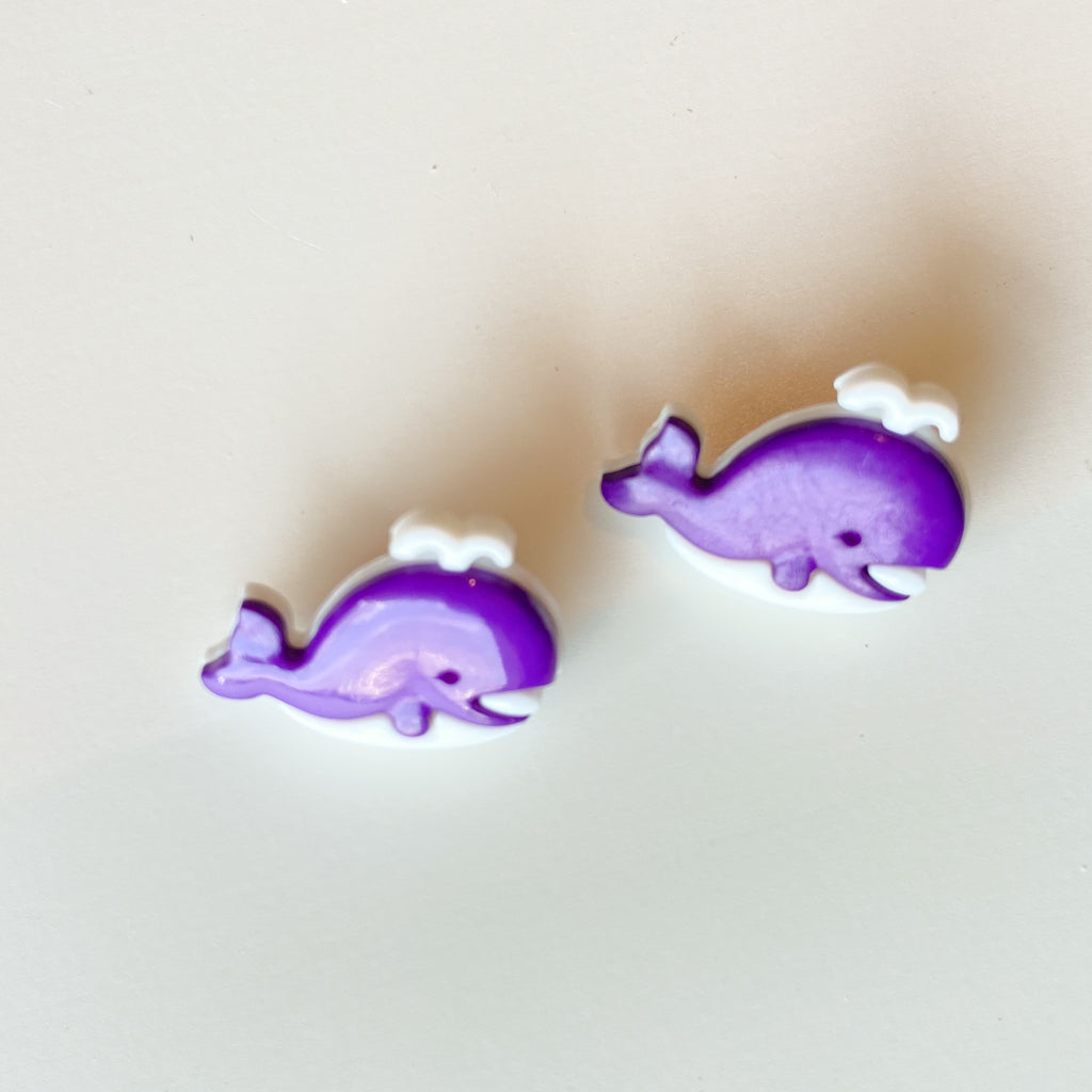 Small Whale Buttons