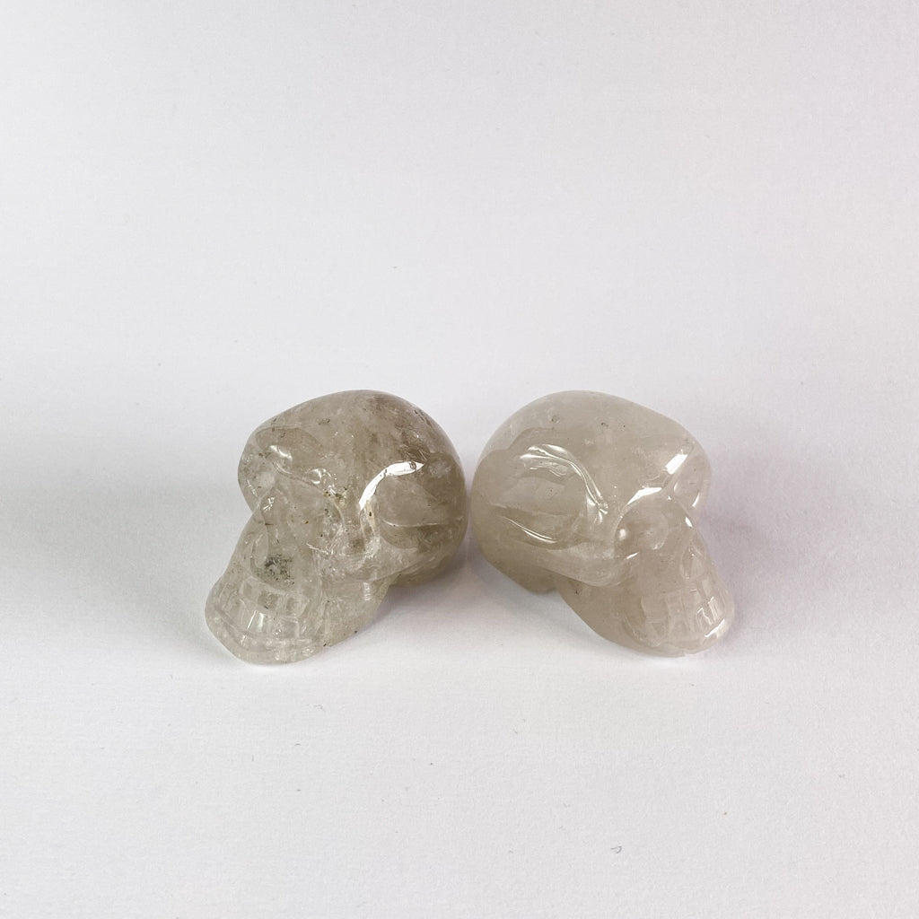 Clear Quartz Crystal Skull