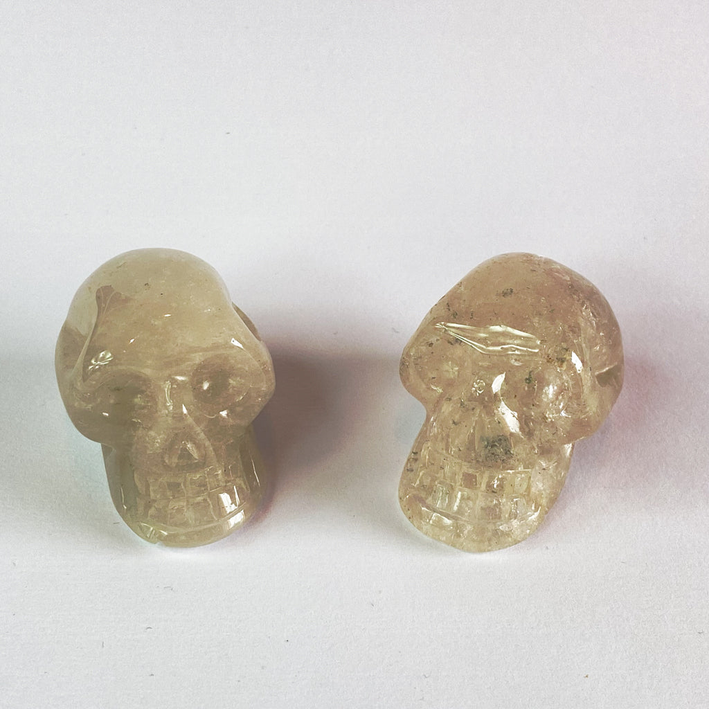 Clear Quartz Crystal Skull