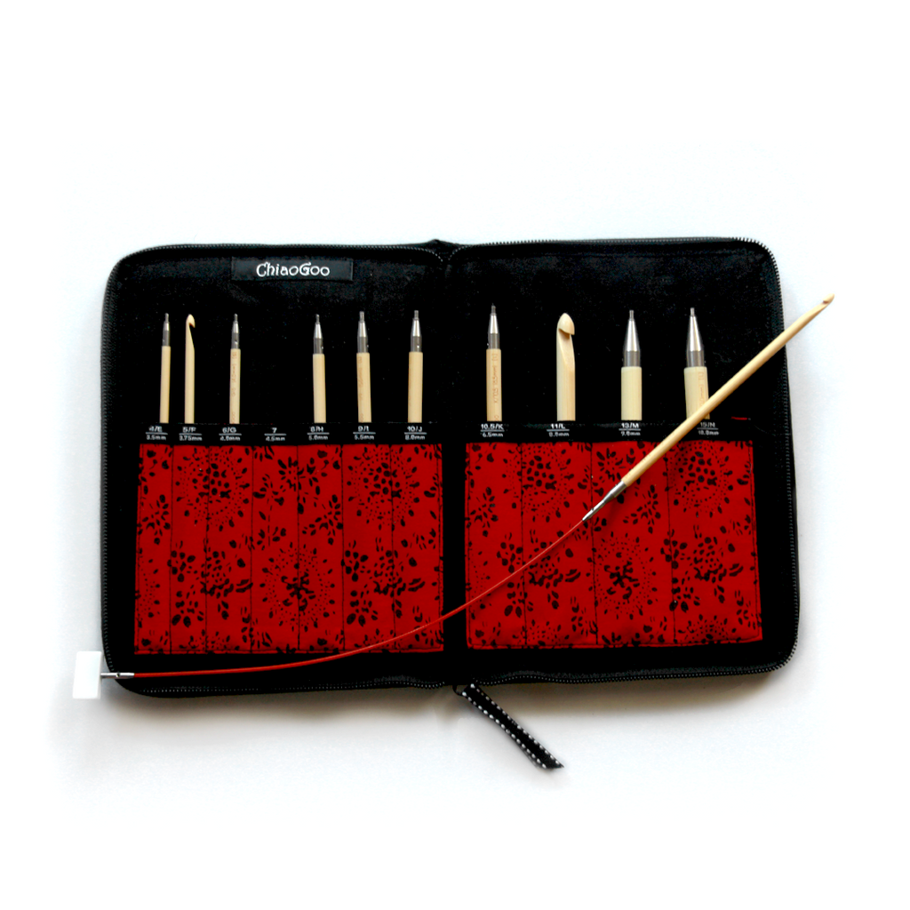 ChiaoGoo - 5.7" T-SPIN - Interchangeable Tunisian Hook Set