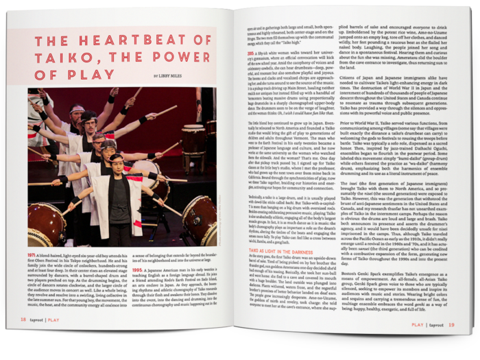 Taproot Issue 45: Play