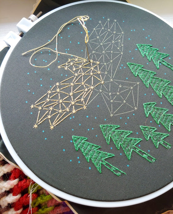The Crow - Cozyblue Handmade Embroidery Kit
