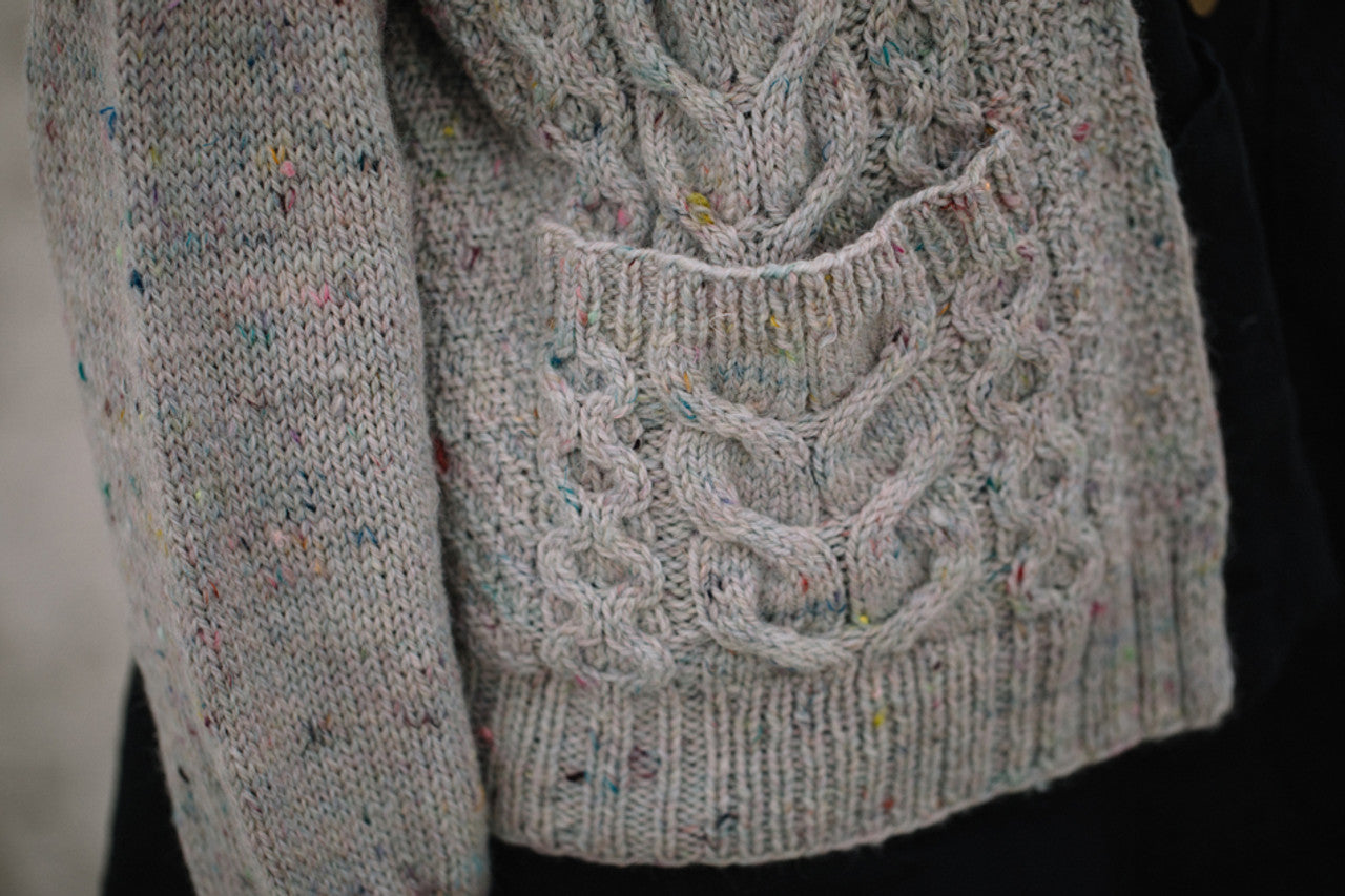 Winters Beach Cardi Printed Pattern