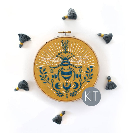 Bee Embroidery Kit