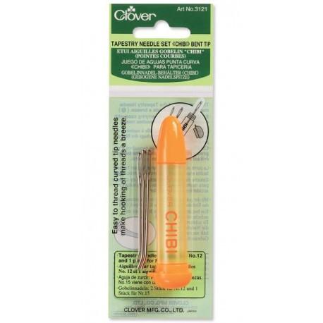 Clover Chibi Darning Needles - Straight or Bent Tip