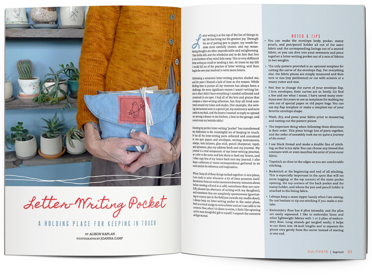 Taproot Issue 56 :: CULTIVATE