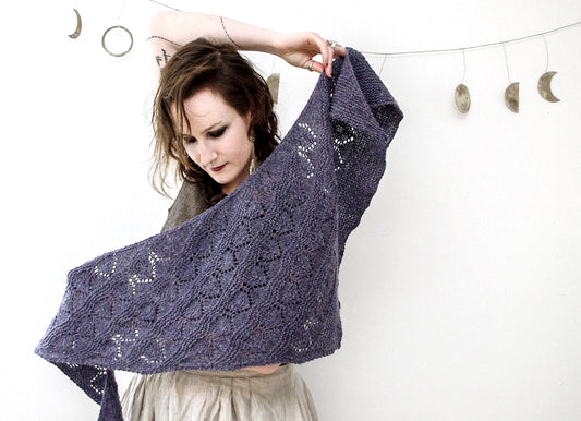 Hemlock Shawl Knitting Pattern - Digital Download