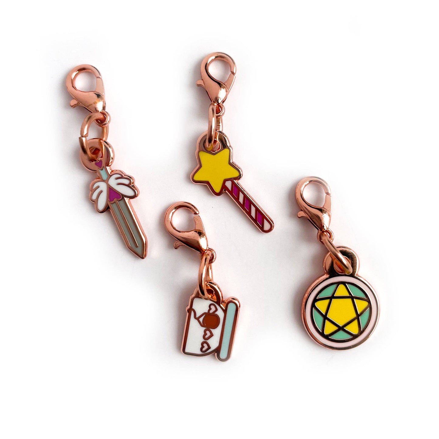 Kawaii Tarot Charms Full Set of 4