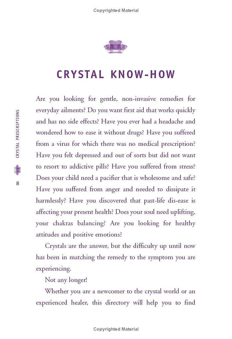 Crystal Prescriptions: A-Z Guide to1,200 Symptoms & Crystals