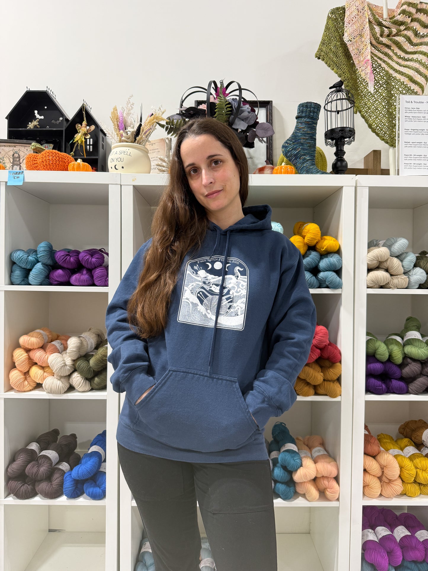 Exclusive 2026 Fiber Witch Festival Hoodie S-3XL