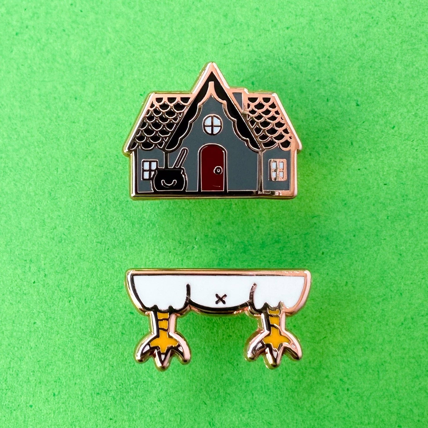 Baba Yaga Pride Pal Enamel Pin Set