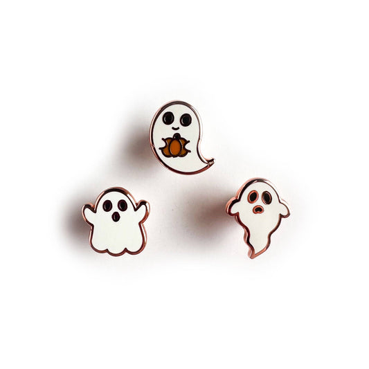 Mini Ghost Mini Enamel Pin Pack