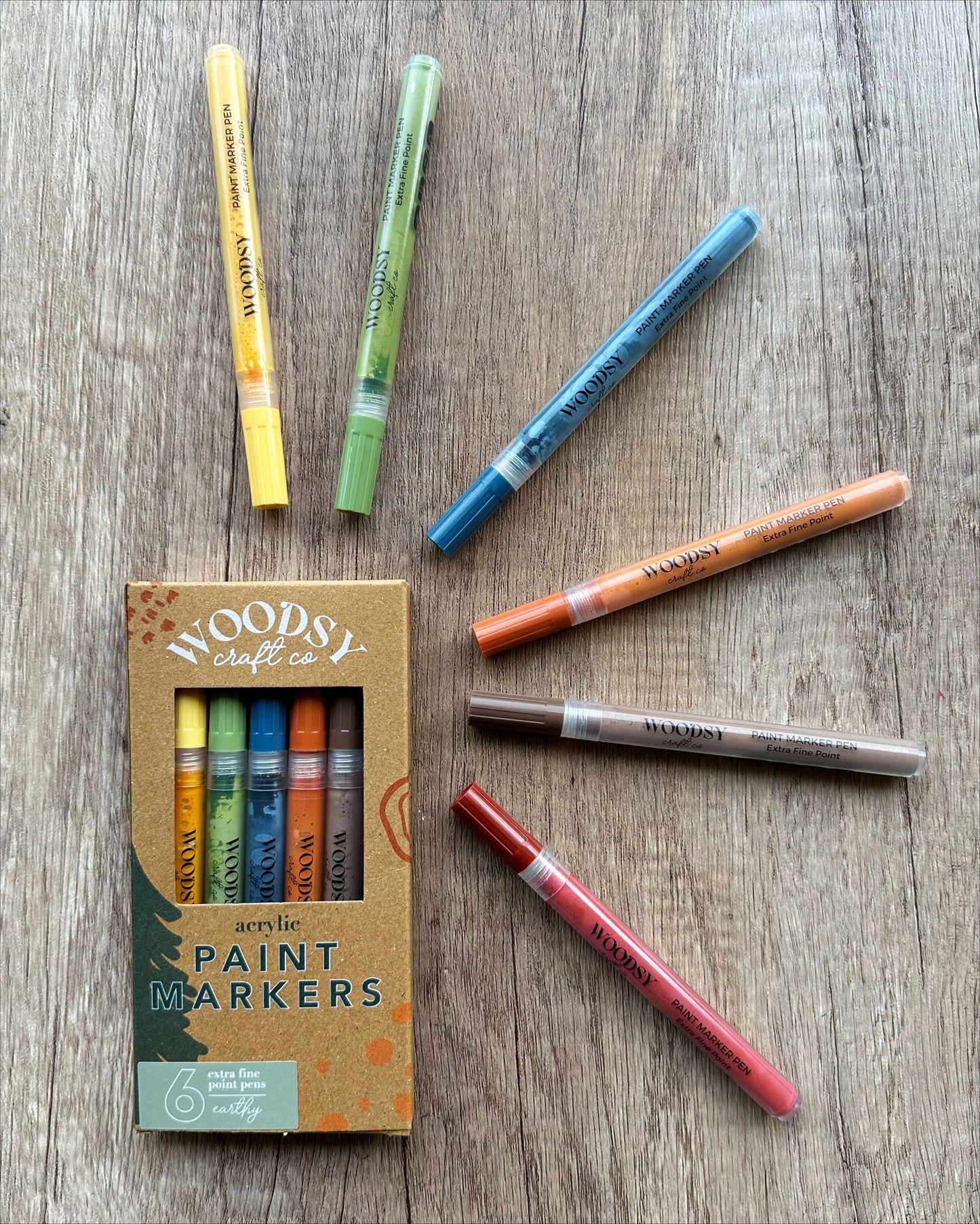 Paint Marker Earthy Set