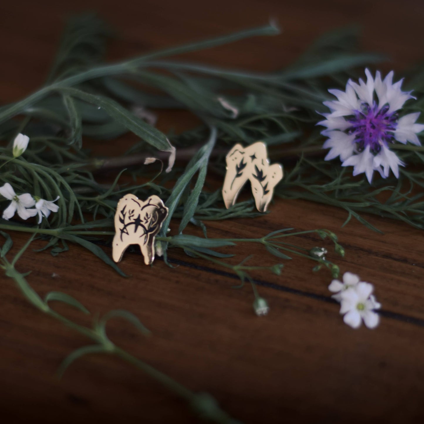 Teeth Mini Enamel Pin Set