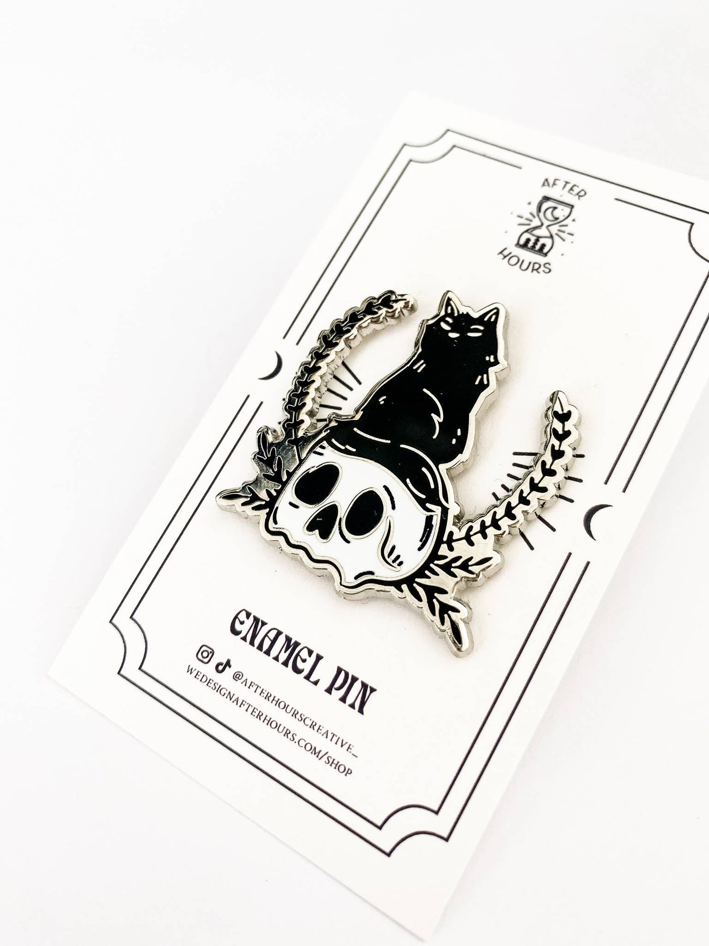 Superstitious Hard Enamel Pin