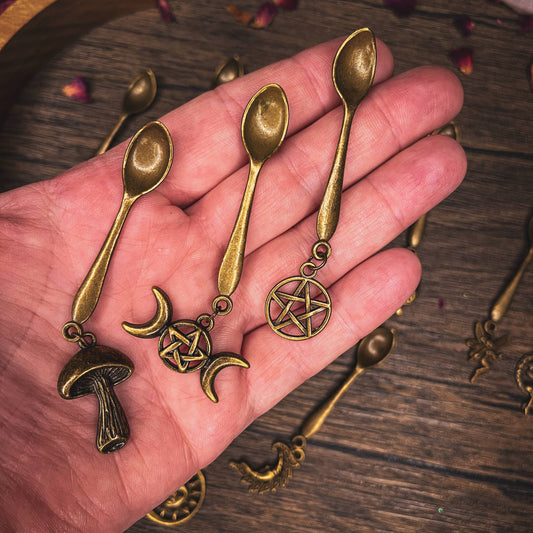Goddess Witchy Charm Spoons