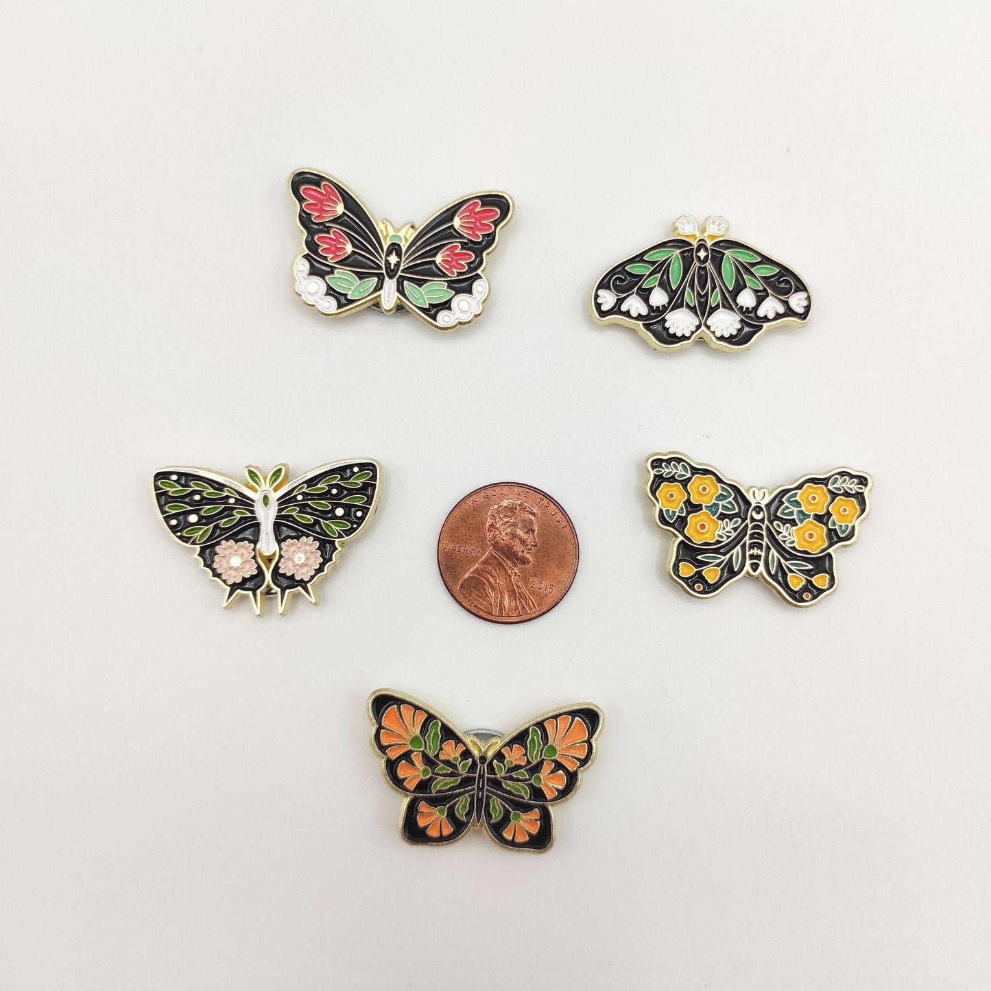 Floral Butterfly Needle Minders