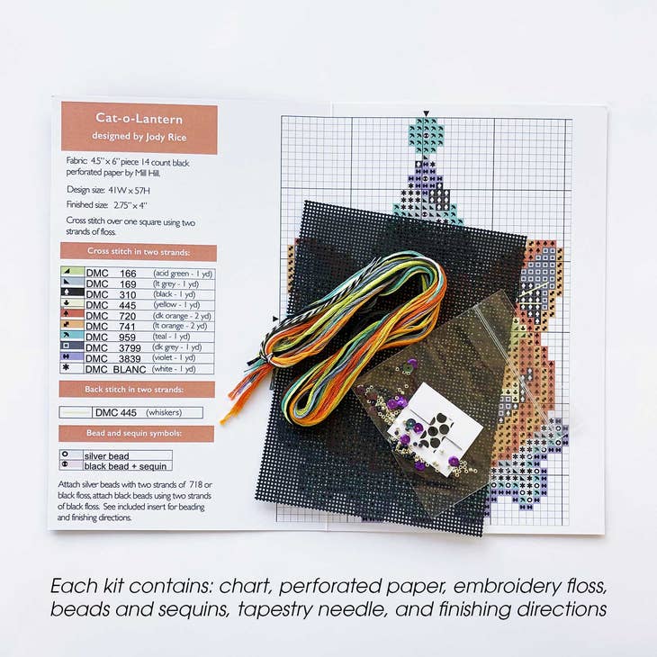 One-Eyed Jack - Cross Stitch Ornament Kit