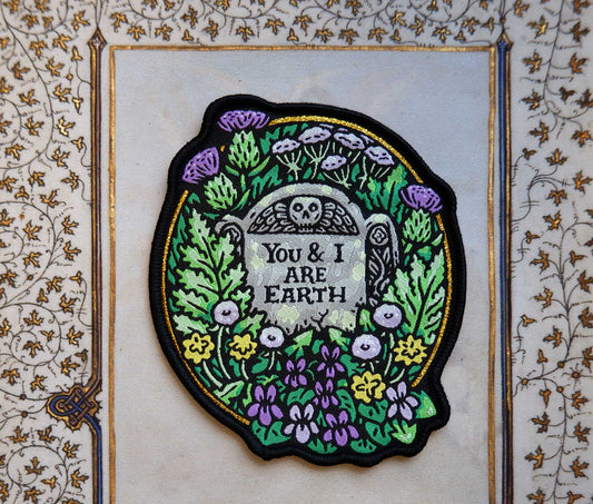 You and I Are Earth - Woven Patch