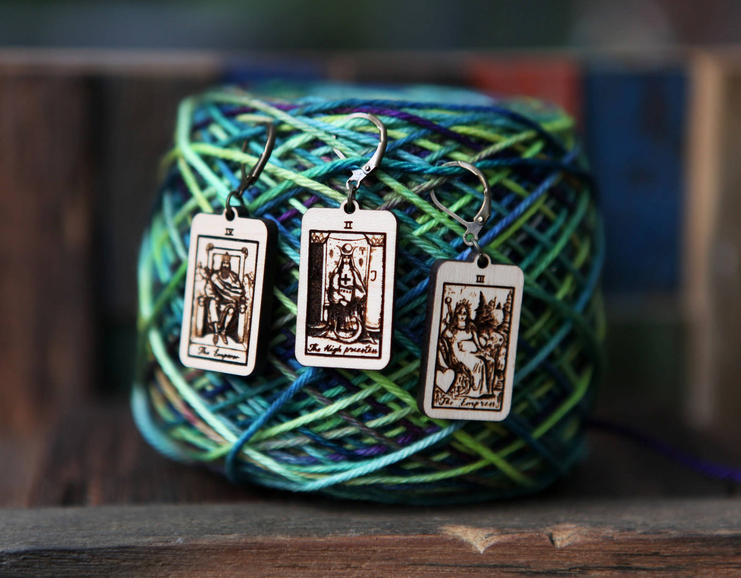 Tarot Card Removable Stitch Marker Set