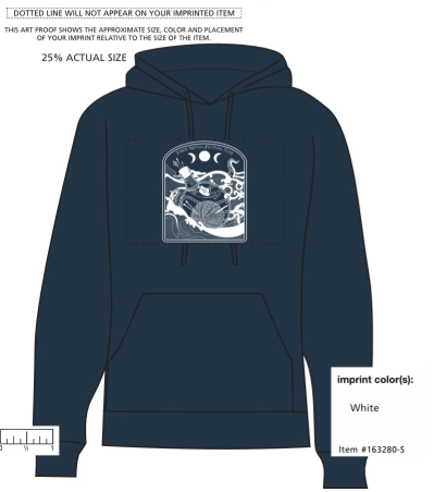 Exclusive 2026 Fiber Witch Festival Hoodie S-3XL