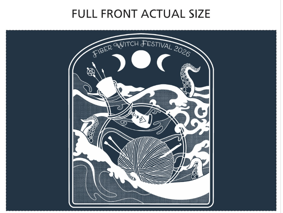Exclusive 2026 Fiber Witch Festival Hoodie S-3XL