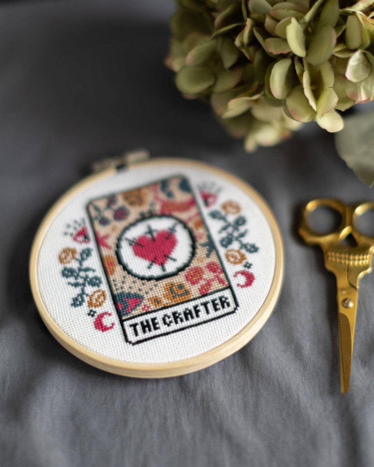 'The Crafter' Tarot Cross Stitch Kit