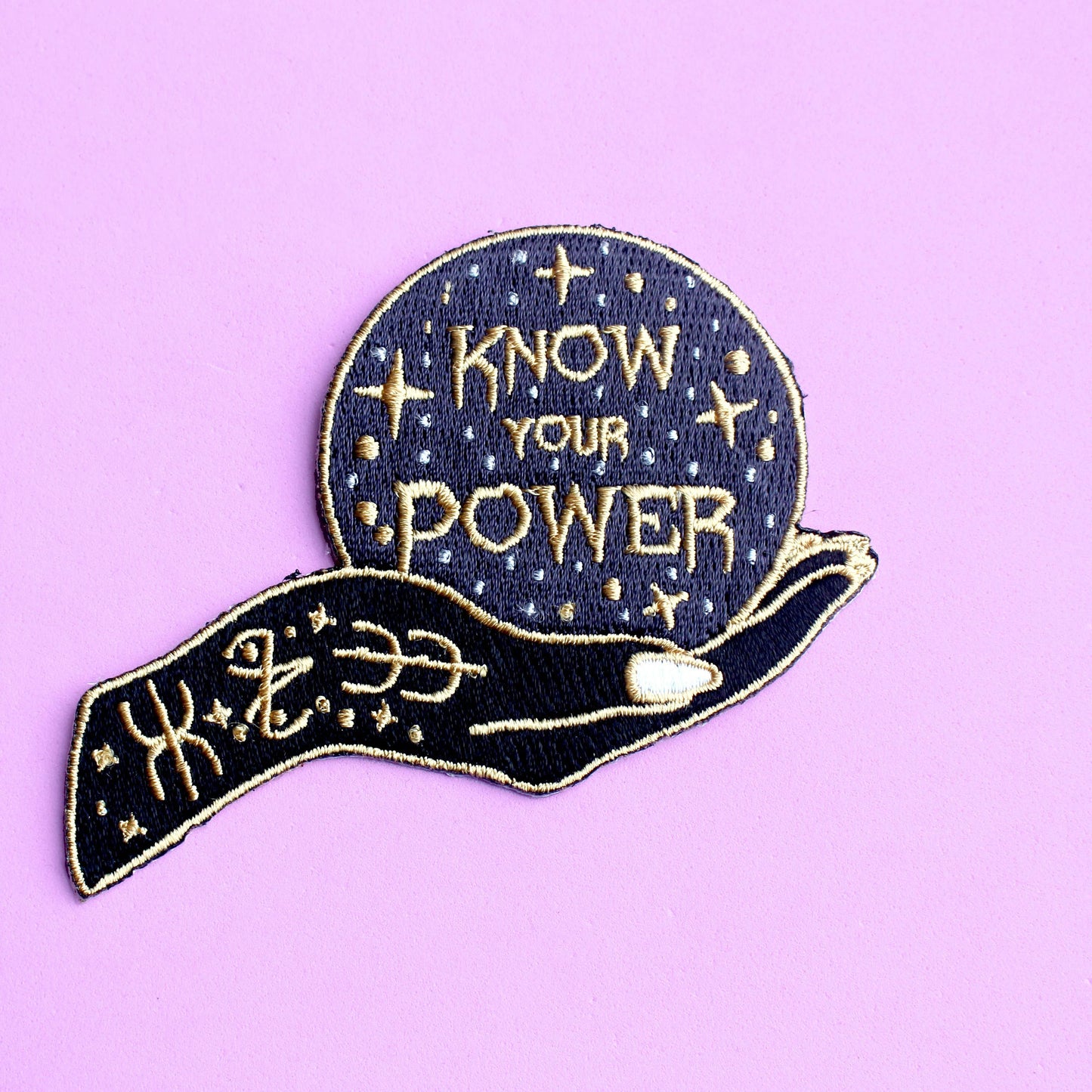 Know Your Power Embroidered Patch