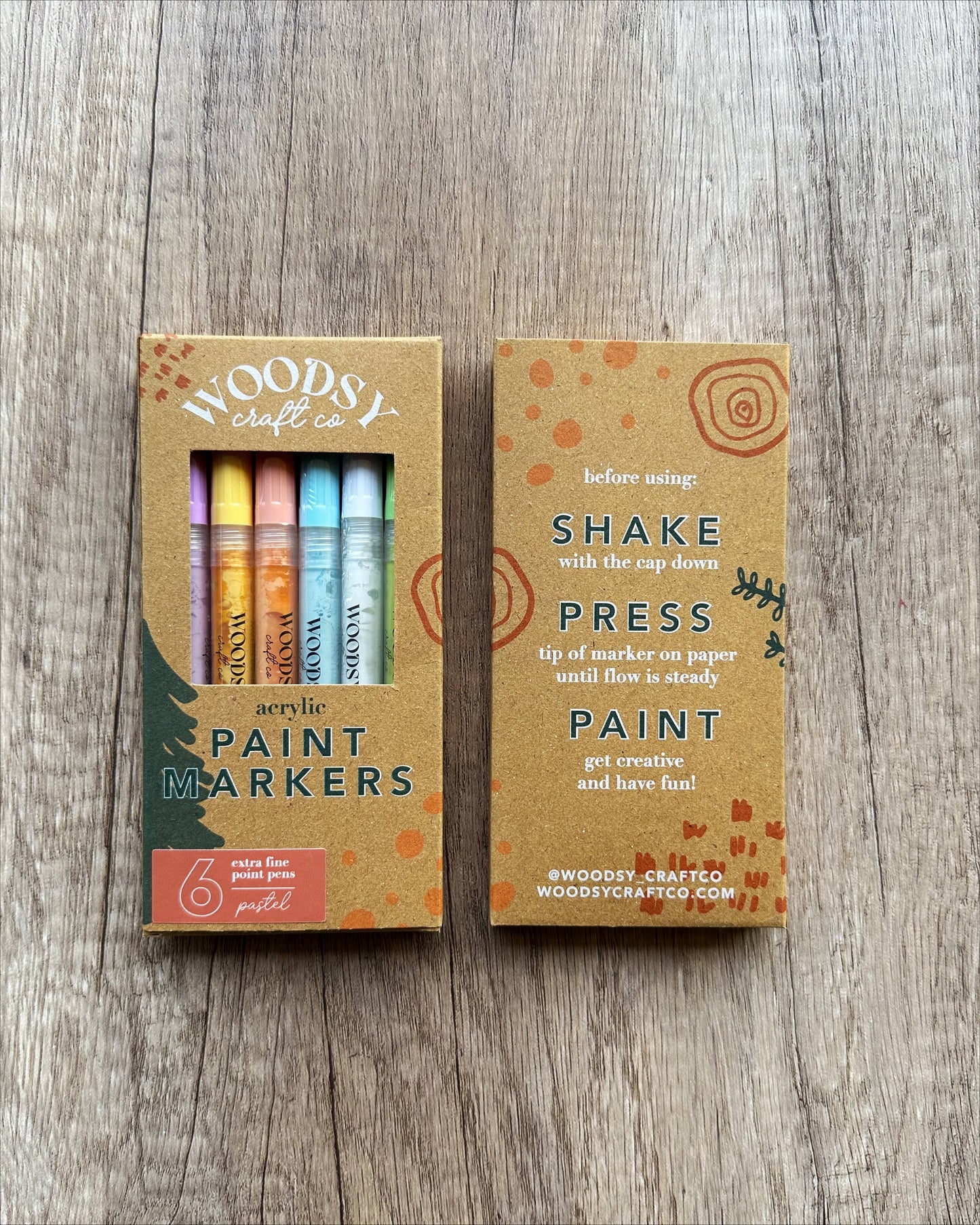 Paint Marker Pastel Set