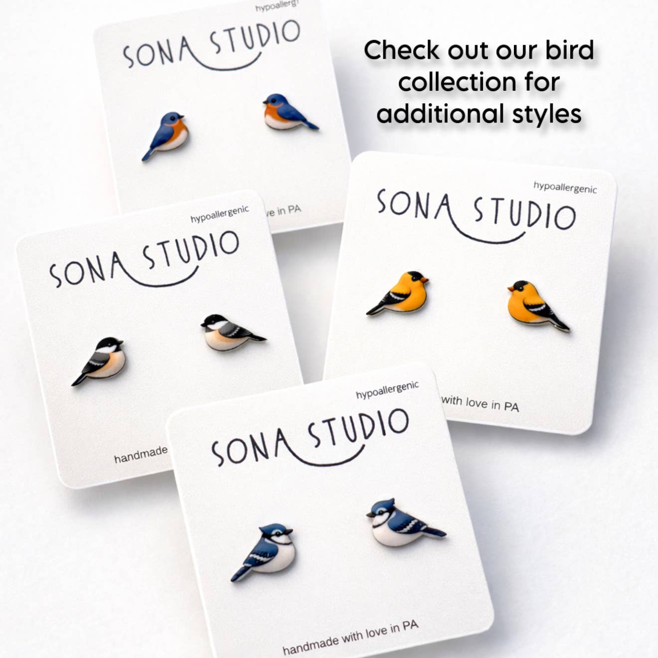 Crow Earrings
