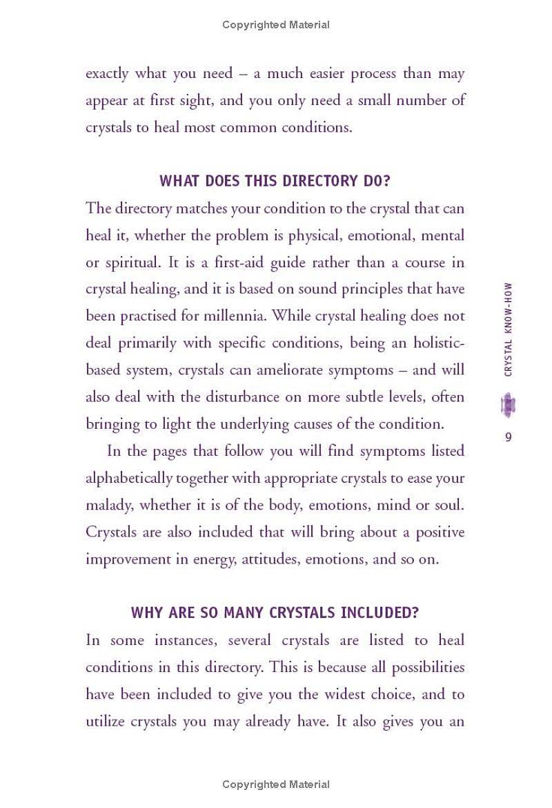 Crystal Prescriptions: A-Z Guide to1,200 Symptoms & Crystals