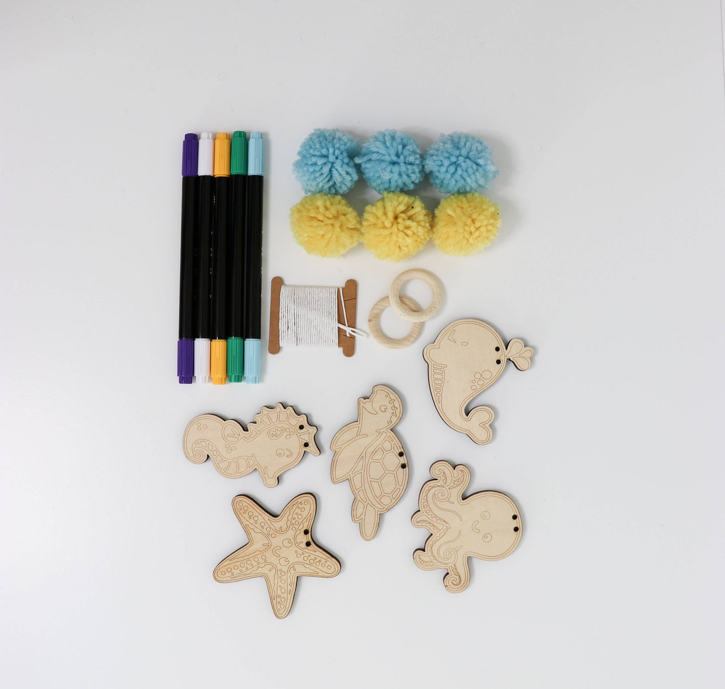 Kids DIY Garland Kit - Under the Sea