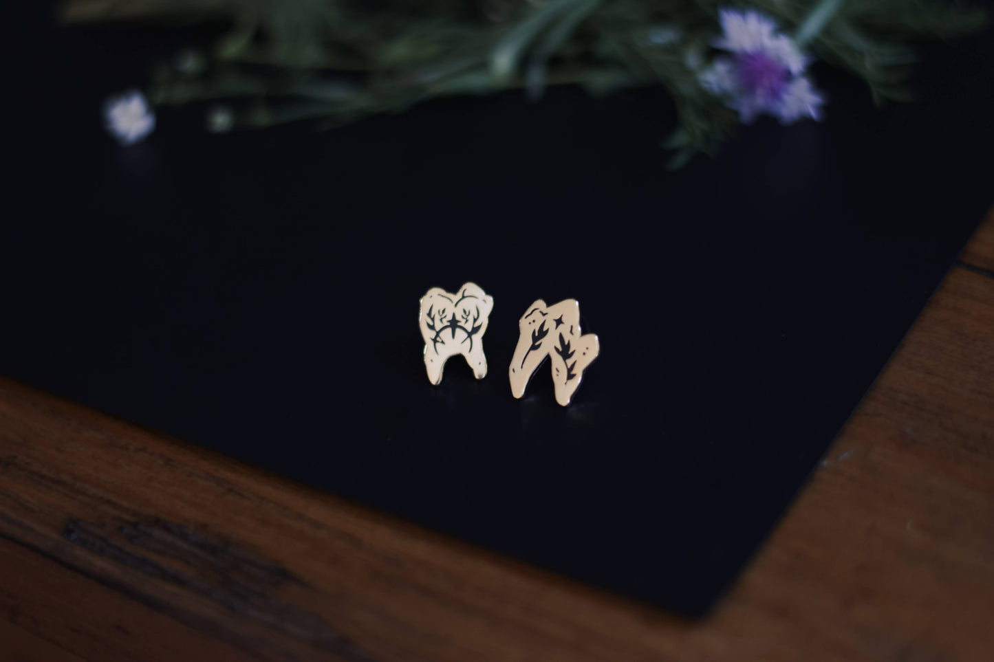 Teeth Mini Enamel Pin Set