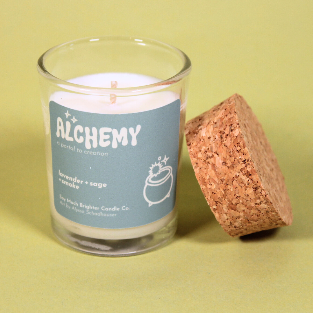 Alchemy: a portal to creation // The Portal Collection // 2oz votive
