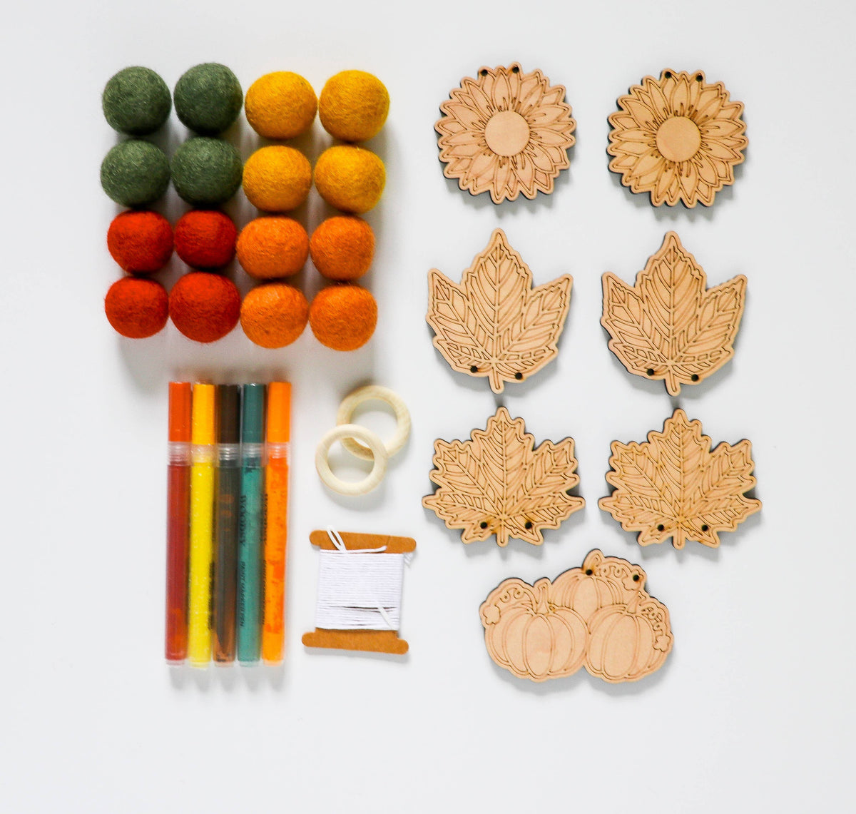 DIY Craft Kit - Hello Fall Garland