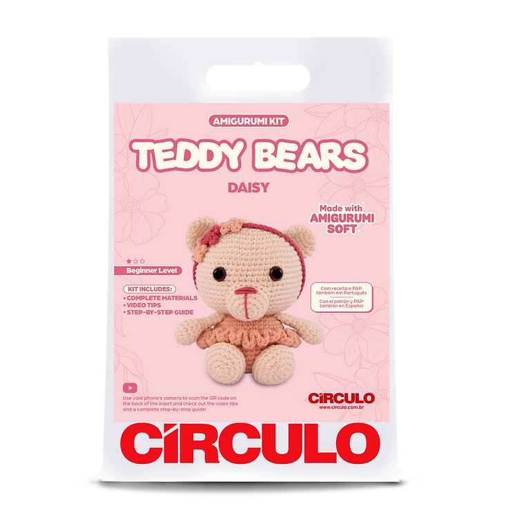 Daisy - Teddy Bear Collection - Amigurumi Kit