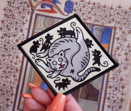 Cat Butt Licker - Woven Patch