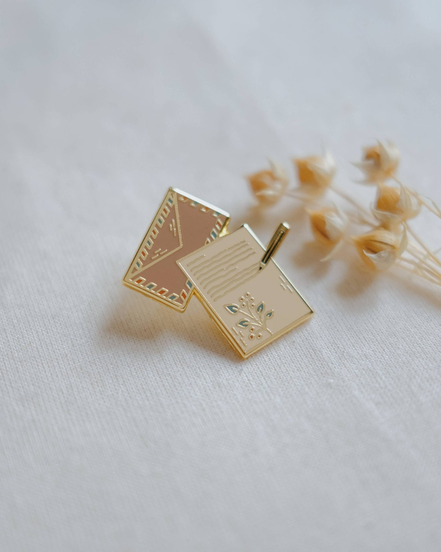 Snail Mail Enamel Pin