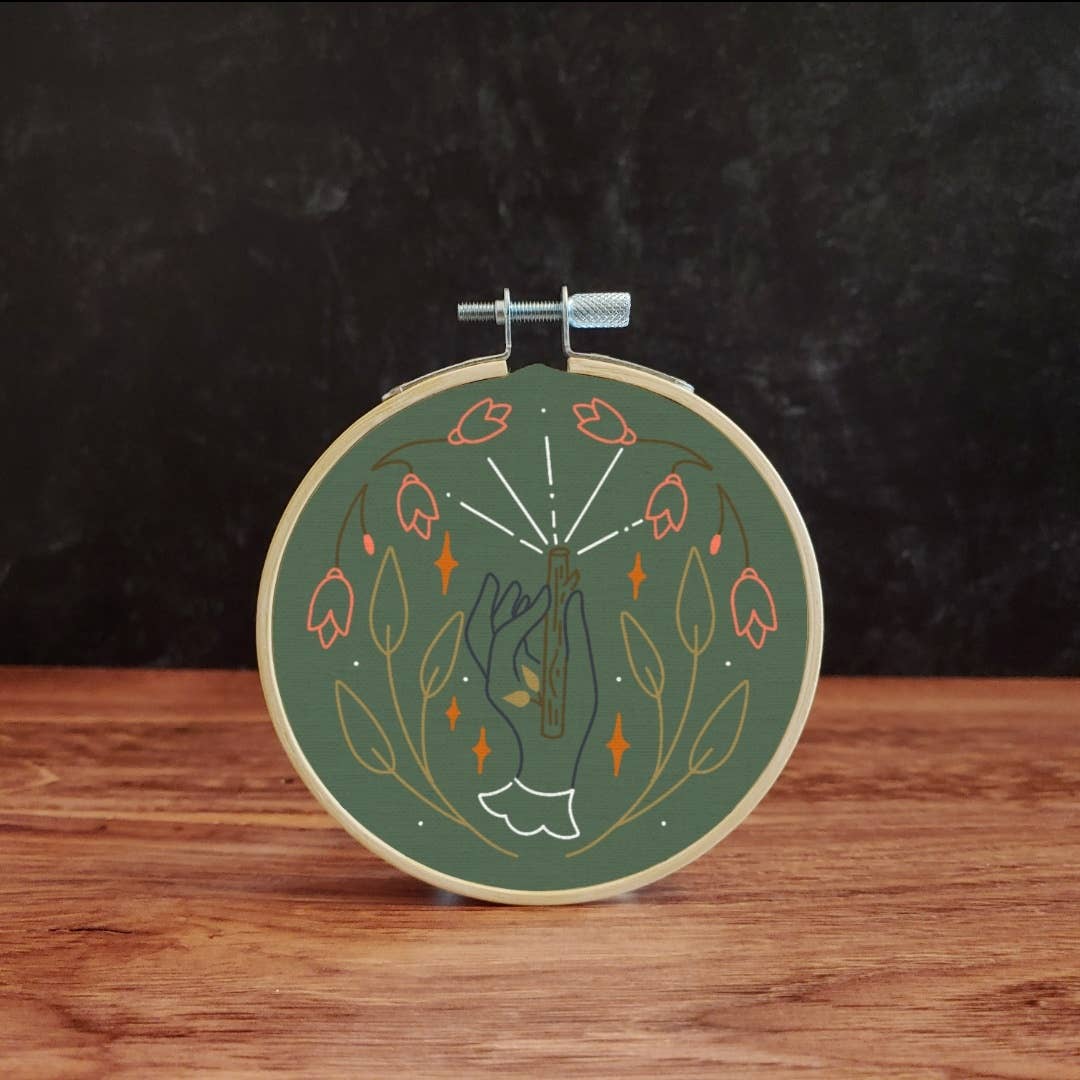 Embroidery Kit: Hand & Wand