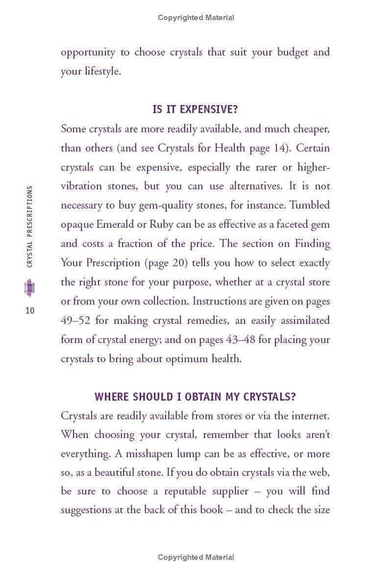 Crystal Prescriptions: A-Z Guide to1,200 Symptoms & Crystals
