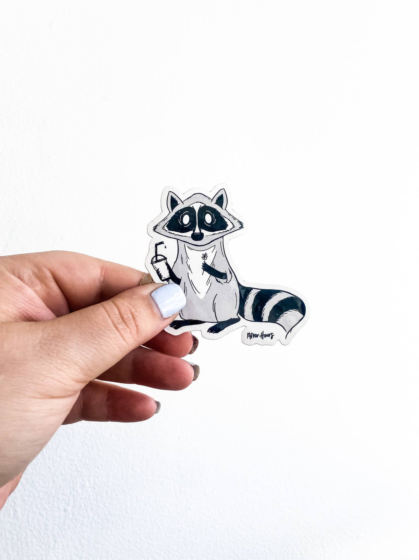 Raccoon Sticker